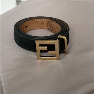 Fendi logo belt
